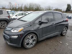 Salvage cars for sale from Copart Portland, OR: 2017 Chevrolet Bolt EV Premier