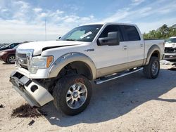 Salvage cars for sale from Copart Houston, TX: 2010 Ford F150 Supercrew
