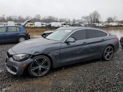 BMW 4 Series salvage cars for sale: 2018 BMW 430I Gran Coupe