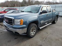 Salvage cars for sale at Assonet, MA auction: 2010 GMC Sierra K1500 SL