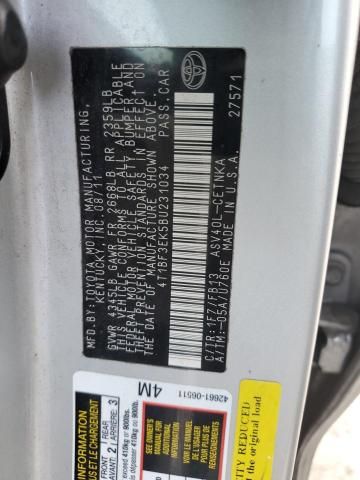 2011 Toyota Camry Base