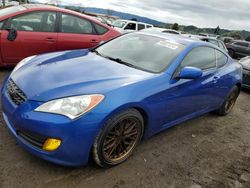 Salvage cars for sale at San Martin, CA auction: 2010 Hyundai Genesis Coupe 2.0T