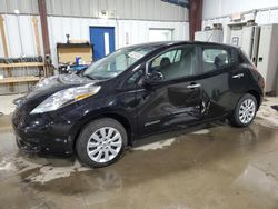 Salvage cars for sale from Copart West Mifflin, PA: 2016 Nissan Leaf S