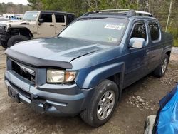 Salvage cars for sale from Copart Seaford, DE: 2008 Honda Ridgeline RTL