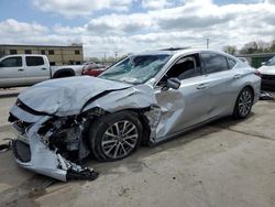 Salvage cars for sale from Copart Wilmer, TX: 2022 Lexus ES 350 Base