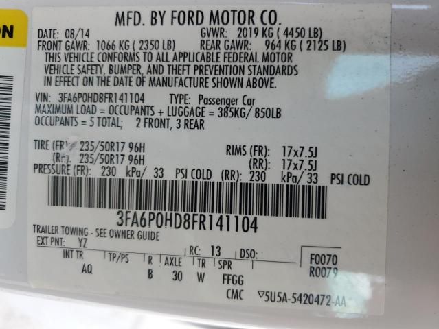 2015 Ford Fusion SE