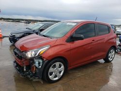 Salvage cars for sale from Copart Grand Prairie, TX: 2021 Chevrolet Spark LS