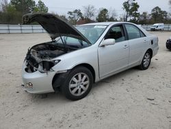 Salvage cars for sale at Hampton, VA auction: 2002 Toyota Camry LE
