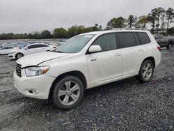 Salvage cars for sale from Copart Byron, GA: 2008 Toyota Highlander Sport