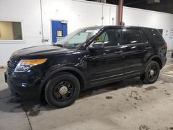 Salvage cars for sale from Copart Blaine, MN: 2015 Ford Explorer Police Interceptor