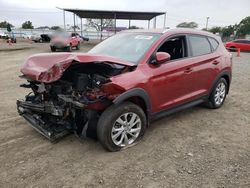 Salvage cars for sale from Copart San Diego, CA: 2021 Hyundai Tucson Limited