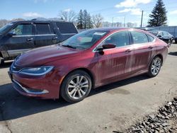 Salvage cars for sale from Copart Ham Lake, MN: 2016 Chrysler 200 Limited