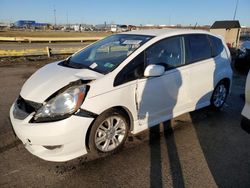 Salvage cars for sale at Woodhaven, MI auction: 2009 Honda FIT Sport