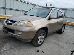 Salvage cars for sale at Dyer, IN auction: 2005 Acura MDX Touring