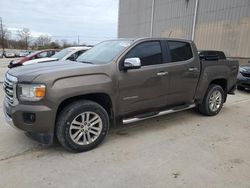 Salvage cars for sale from Copart Lawrenceburg, KY: 2016 GMC Canyon SLT