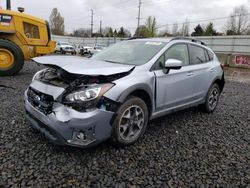 Subaru salvage cars for sale: 2018 Subaru Crosstrek Premium