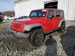 Salvage cars for sale at Windsor, NJ auction: 2011 Jeep Wrangler Unlimited Sport