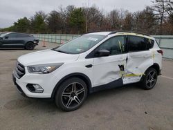 Salvage cars for sale at Brookhaven, NY auction: 2019 Ford Escape SEL