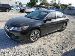 Salvage cars for sale from Copart Opa Locka, FL: 2013 Honda Accord LX
