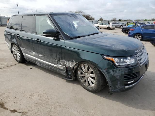 2016 Land Rover Range Rover HSE