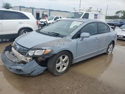 Salvage cars for sale from Copart Riverview, FL: 2009 Honda Civic EX