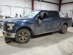 Salvage cars for sale at Billings, MT auction: 2016 Ford F150 Supercrew