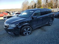 Salvage cars for sale at Concord, NC auction: 2016 Acura MDX