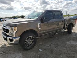 Salvage cars for sale at West Palm Beach, FL auction: 2021 Ford F250 Super Duty
