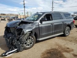 Salvage cars for sale from Copart Colorado Springs, CO: 2022 Ford Expedition Max XLT