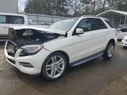 Salvage cars for sale at Austell, GA auction: 2015 Mercedes-Benz ML 350