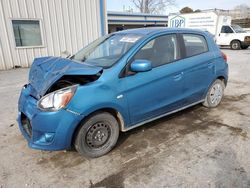 Salvage cars for sale from Copart Tulsa, OK: 2015 Mitsubishi Mirage DE