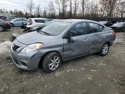 Nissan salvage cars for sale: 2014 Nissan Versa S