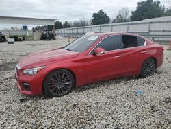 Salvage cars for sale at Memphis, TN auction: 2017 Infiniti Q50 RED Sport 400