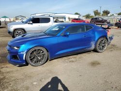 Salvage cars for sale at San Diego, CA auction: 2018 Chevrolet Camaro ZL1