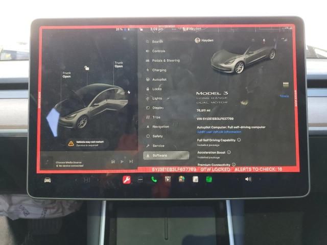 2020 Tesla Model 3