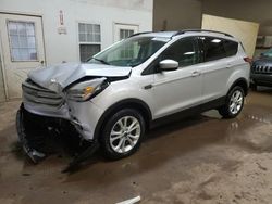 Salvage cars for sale at Davison, MI auction: 2019 Ford Escape SEL