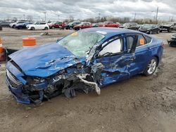 Salvage cars for sale from Copart Indianapolis, IN: 2018 Ford Fusion SE