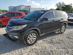Salvage cars for sale from Copart Opa Locka, FL: 2016 Honda CR-V EX