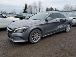 Salvage cars for sale from Copart Bowmanville, ON: 2017 Mercedes-Benz CLA 250 4matic