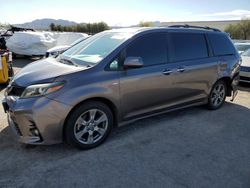 Vehiculos salvage en venta de Copart Las Vegas, NV: 2019 Toyota Sienna SE