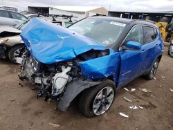 Salvage cars for sale at Brighton, CO auction: 2021 Jeep Compass Limited
