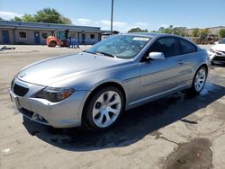 Salvage cars for sale at Orlando, FL auction: 2006 BMW 650 I