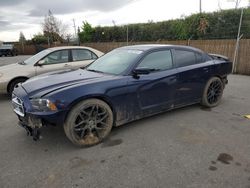 Salvage cars for sale from Copart San Martin, CA: 2014 Dodge Charger SE