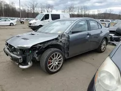 Salvage cars for sale at Marlboro, NY auction: 2015 Mitsubishi Lancer Evolution GSR