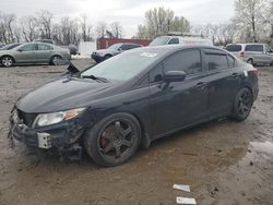 Salvage cars for sale from Copart Baltimore, MD: 2015 Honda Civic LX