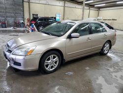 Honda Accord salvage cars for sale: 2006 Honda Accord EX