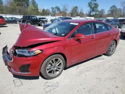 Salvage cars for sale from Copart Hampton, VA: 2020 Ford Fusion SEL