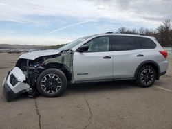 Salvage cars for sale at Brookhaven, NY auction: 2020 Nissan Pathfinder SL