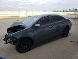 Salvage cars for sale from Copart Dyer, IN: 2016 Toyota Corolla L