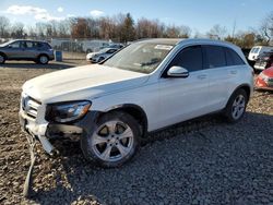 Salvage cars for sale at Chalfont, PA auction: 2017 Mercedes-Benz GLC 300 4matic